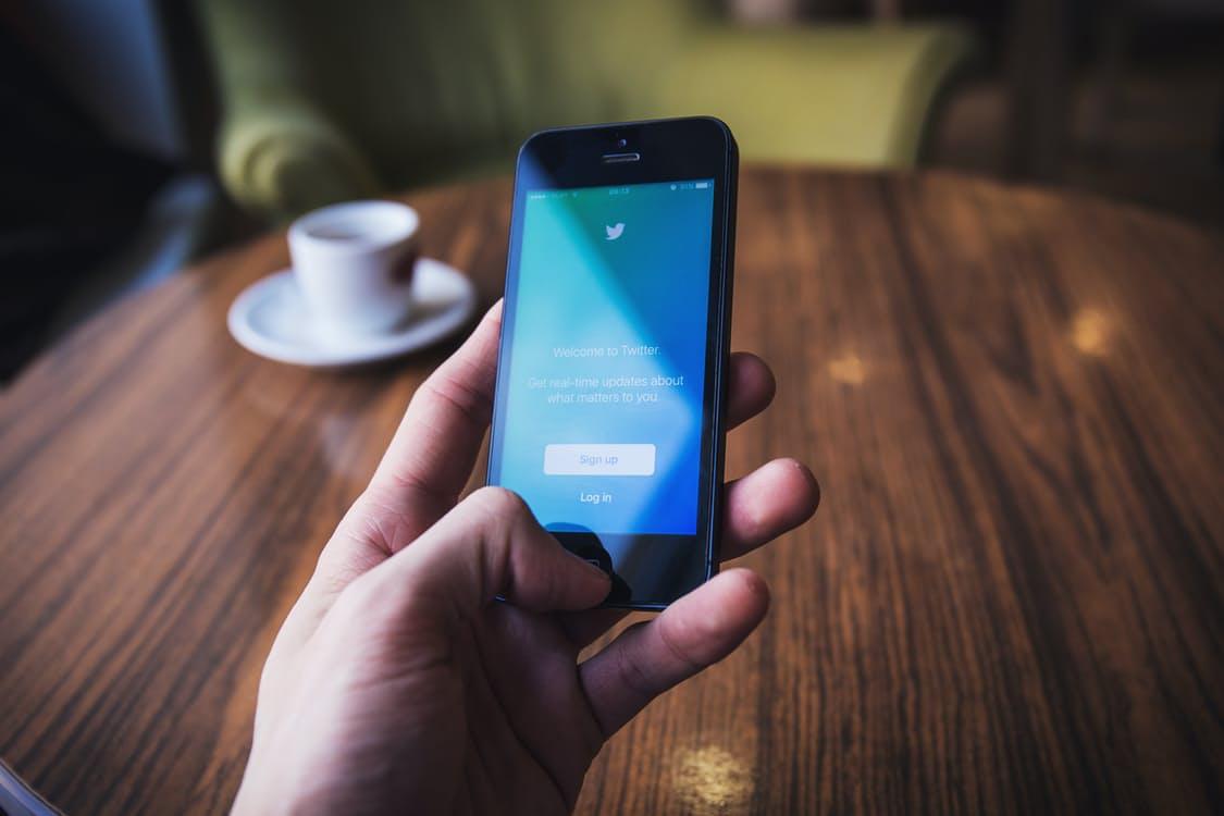 Twitter app on iPhone | Thunderbolt Digital marketing agency Surrey