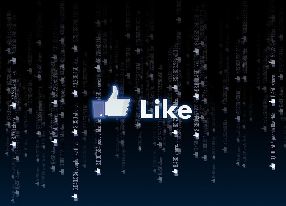 An image of the Facebook "Like" button | Social Media Farnham | Thunderbolt