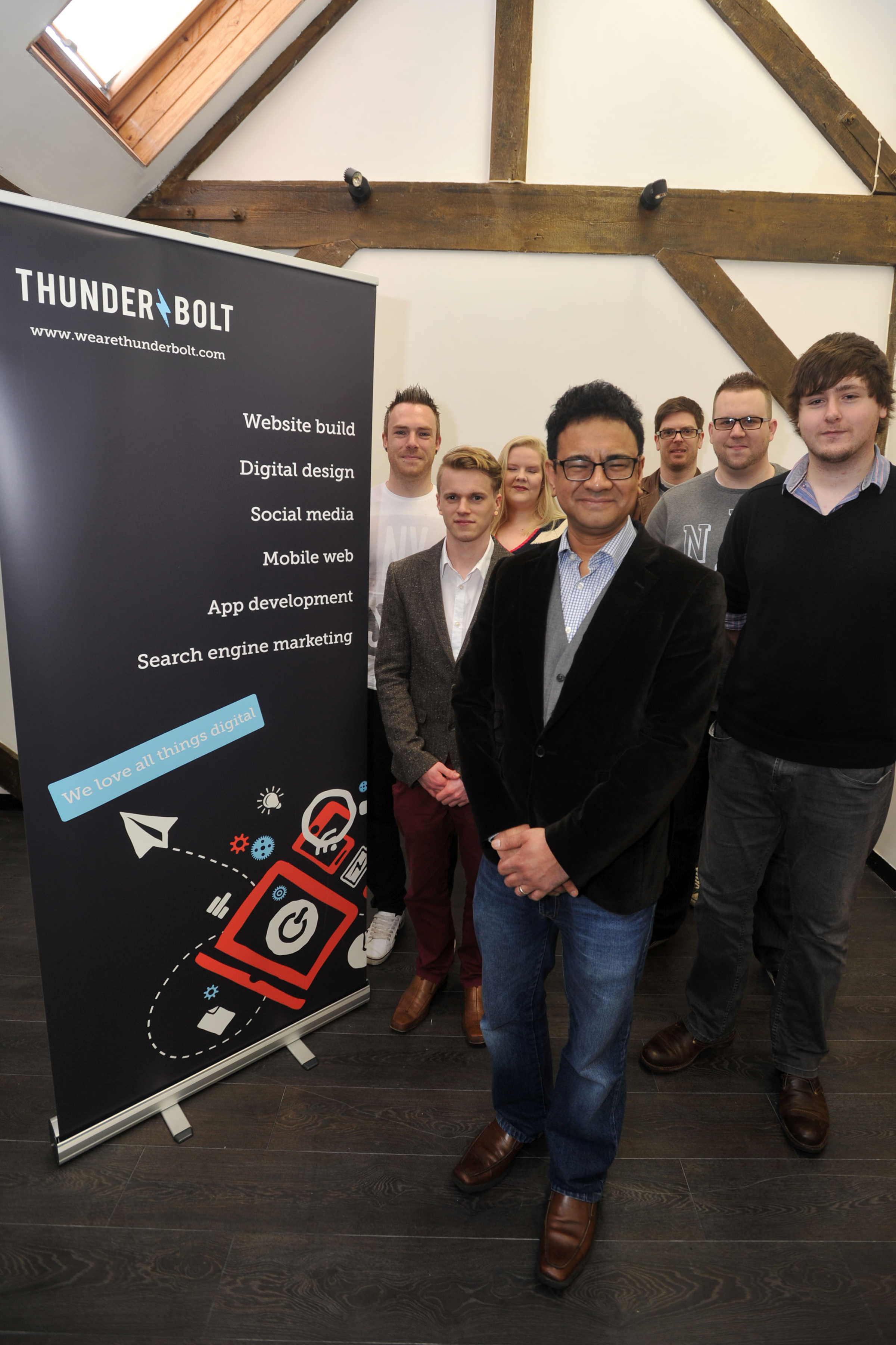 Thunderbolt Featured in the Surrey Advertiser  Web Design 